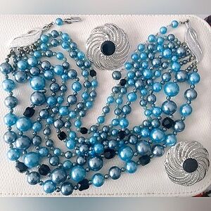 Vintage necklace & earrings